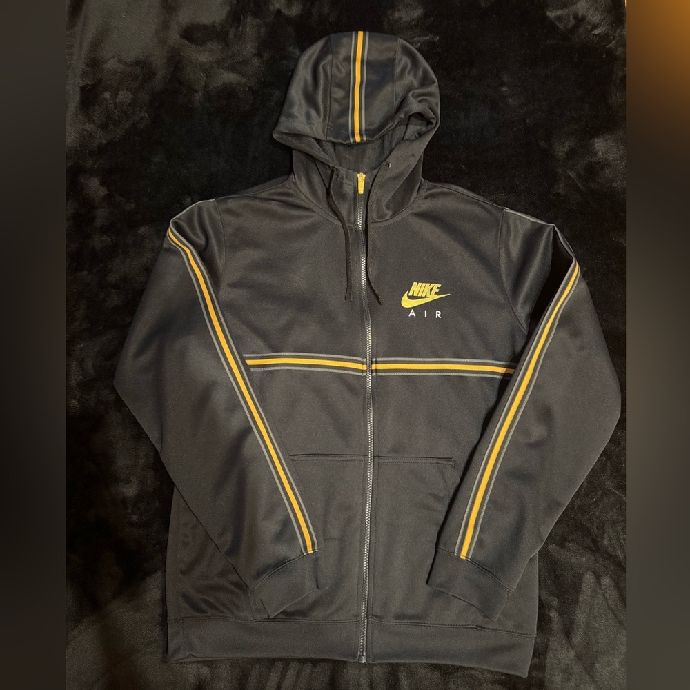 Nike Black Zip Up Hoodie